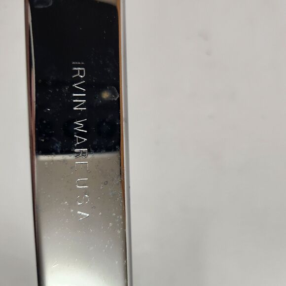 VTG 1971 Irvinware Made In USA Silver/Chrome  MCM  Napkin Holder Lace #11550 - Picture 5 of 11